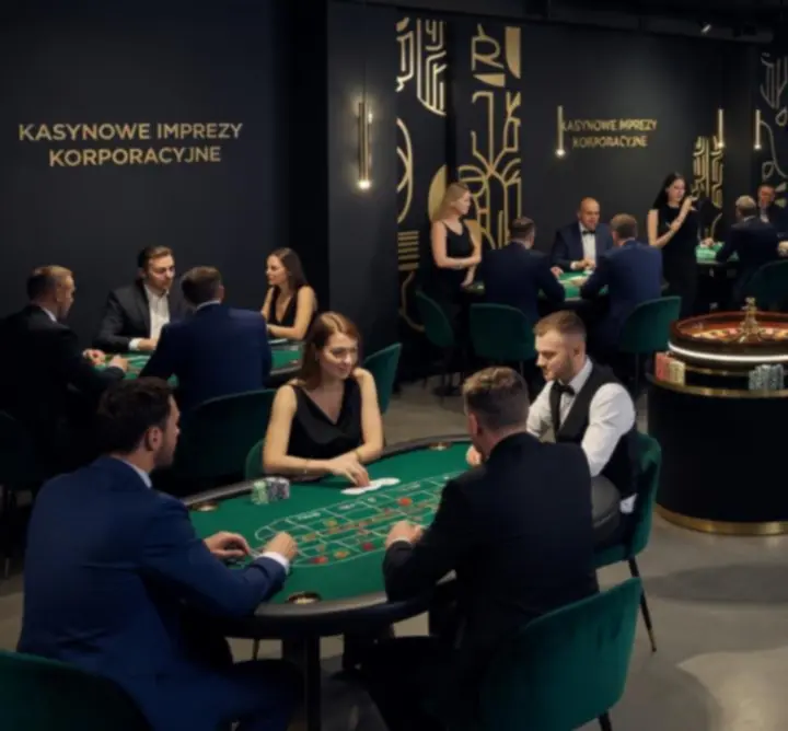 Podgląd galerii eventów kasynowych NAXSOL ENTERPRISES LTD z elegancką scenografią